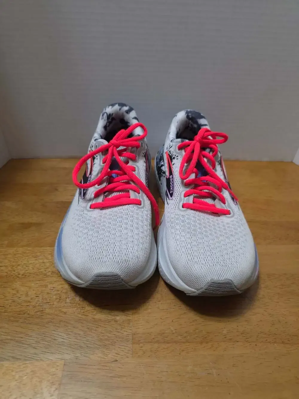 Women's Brooks Glycerin 21 Running Shoes Oyster Black Orchid Bouquet